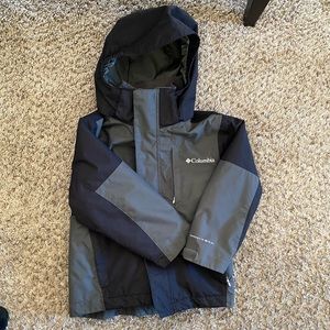 Columbia Interchange XXS Boys Black/Grey Winter Jacket